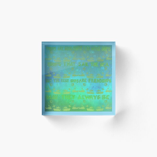 Artikelvorschau, Boats 'n' Quotes in Grün, Blau entworfen und verkauft von WatersEdgeGal.