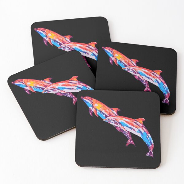 Item preview, Colorful Dolphins designed and sold by Jan Skalák.