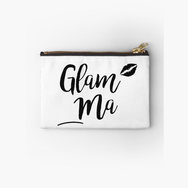 Aperçu de l'œuvre Parfait cadeau Glam-ma Glamma grand-mère grand-mère or baiser créée et vendue par JukeLox.
