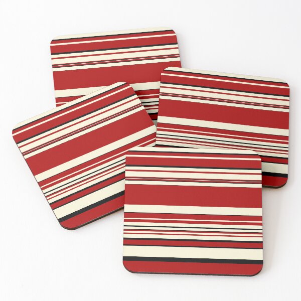 Item preview, Complex Stripes - Red & Cream designed and sold by LAEC-Shop.