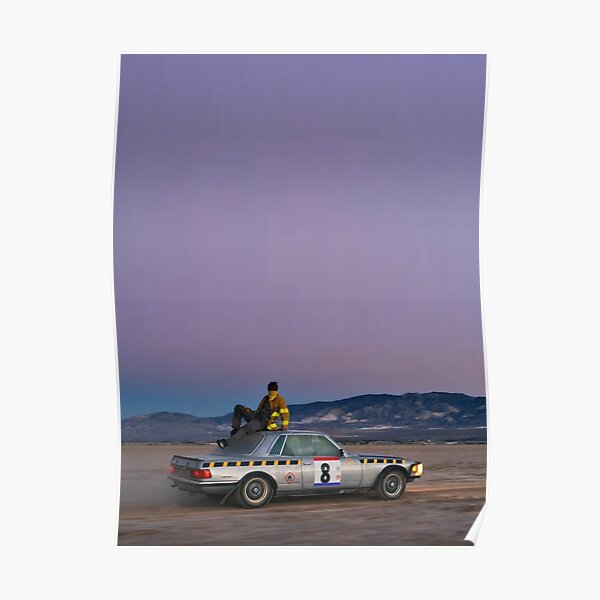 A $ ap rOcky mit einem Auto Poster
