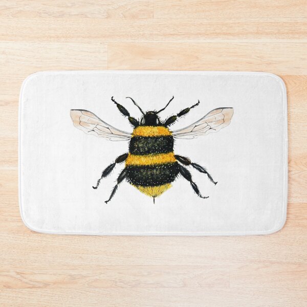 Item preview, Bee watercolour painting designed and sold by MagentaRose.