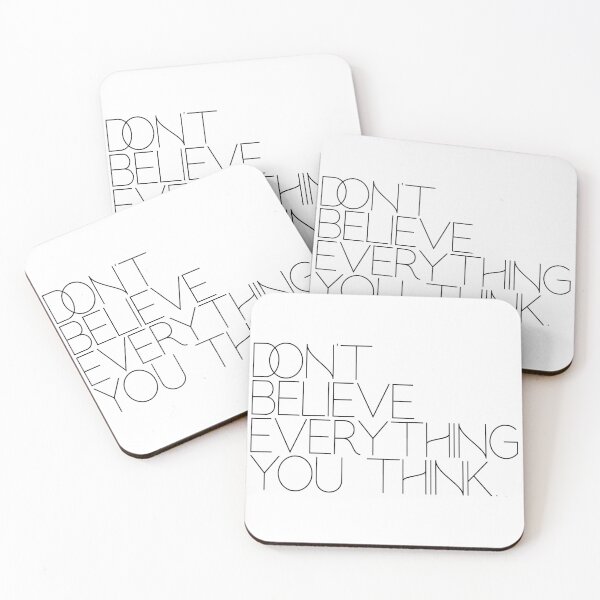 Item preview, Don't believe everything you think. designed and sold by casualforyou.
