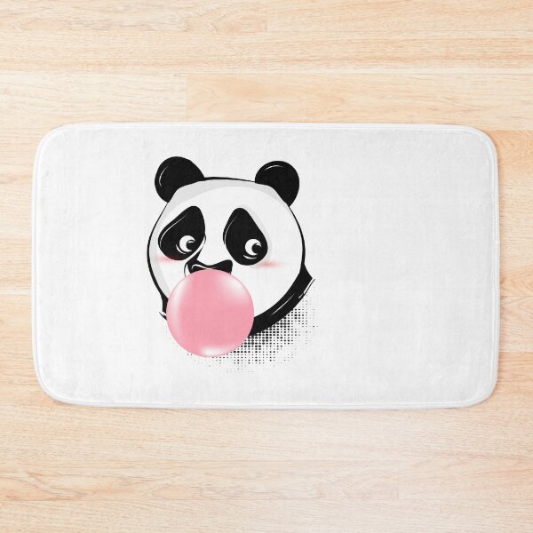 Item preview, Panda makes bubble gum bubble with pink gum designed and sold by Kisho.