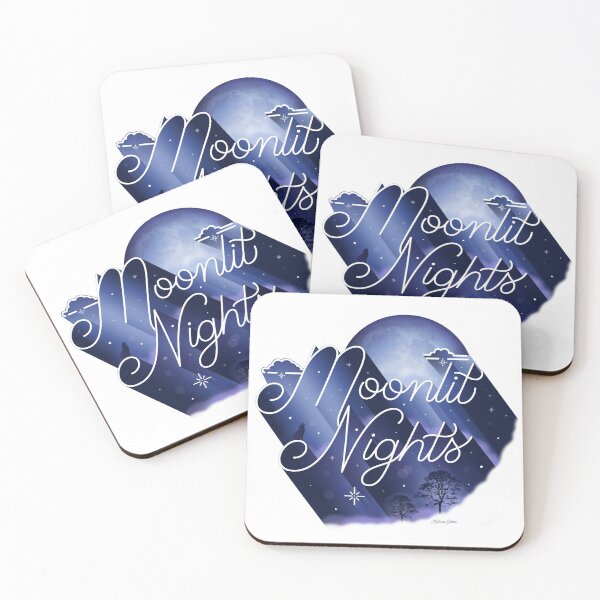 Item preview, Noches iluminadas por la luna designed and sold by Katrina Sutton.