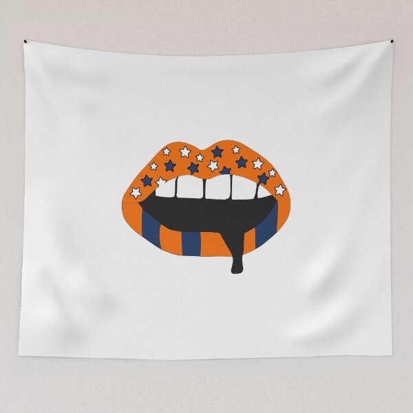 Item preview, Orange and Blue Lips designed and sold by NicholasForbes.