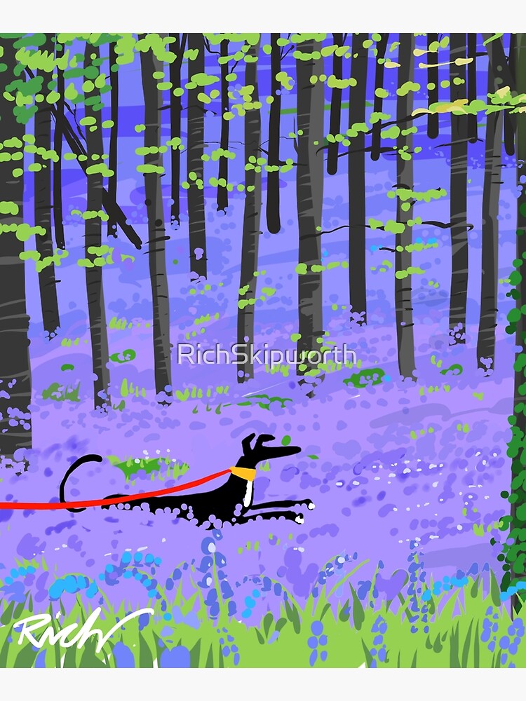 Bluebell Hound by RichSkipworth