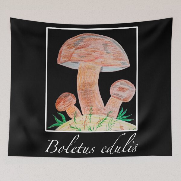 Item preview, Mushroom family on greens designed and sold by KFruzsina.