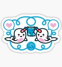 The Narwhal- Nature's Knitter! Sticker