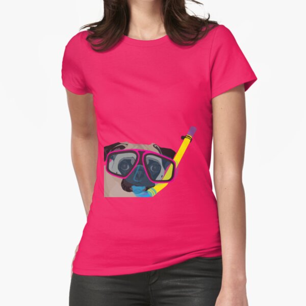 Item preview, Snorkel Pug, Snorkel Pug! Does whatever a snorkel pug does!!! designed and sold by MC Payne Illustrated.