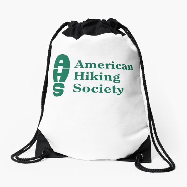 American Hiking Society Drawstring Bag