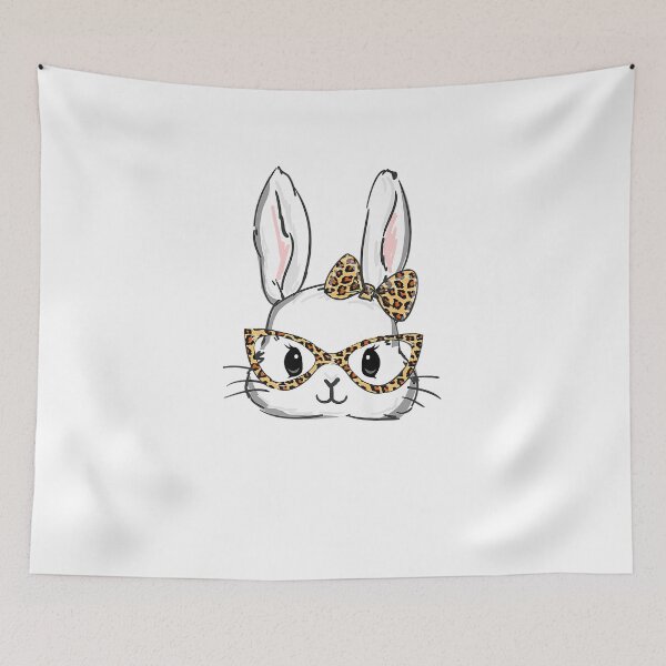 Item preview, Bunny Rabbit Glasses Leopard Print Easter Day designed and sold by iBestSellings.