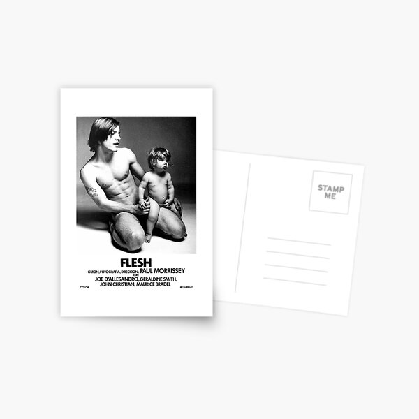 Andy warhol Flesh Movie Poster II Postcard