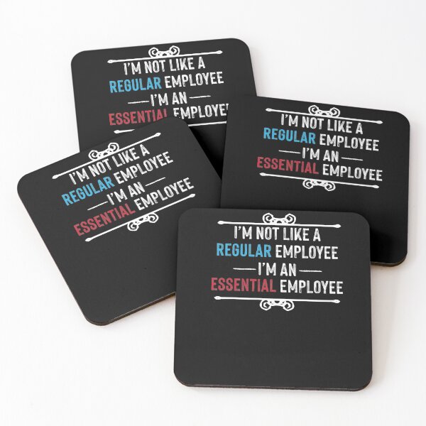Item preview, Not Like a Regular Employee I'm an Essential Employee T-Shirt, Funny Shirt, Funny Tee, Essential Employee, Quarantine Tee designed and sold by Noussairox.