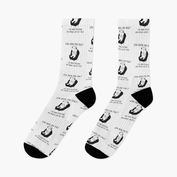 Item preview, QUARANTINE MEMES CAT STAY HOME AND CHILL INTROVERTS CORONA VIRUS COVID-19 CHINESE FLU 2020 designed and sold by Nextlevellife.