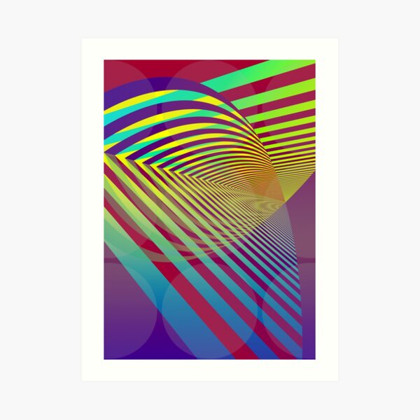 Psyched Colored #03 Impression artistique