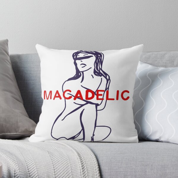 mac miller macadelic minimal album cover Throw Pillow