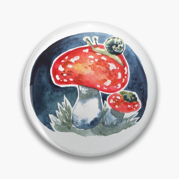 Item preview, toadstool snail designed and sold by ellie _the_last.