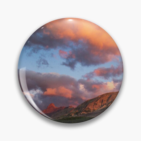 Item preview, Glacier National Park Sunrise, Singleshot Mountain designed and sold by AvocaSpring.