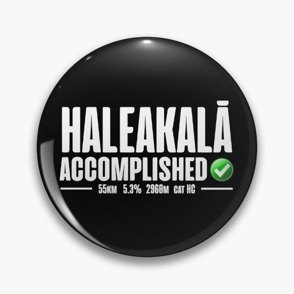 Item preview, Haleakalā Accomplished Cycling Climb Hawaii USA designed and sold by JackCurtis1991.