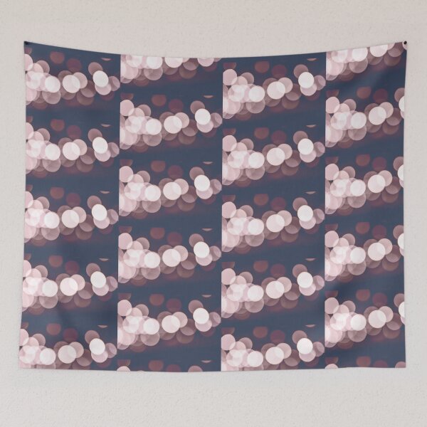 Item preview, Bokeh focus lens effect Rose Quartz and Serenity color background designed and sold by Grégory DUBUS.