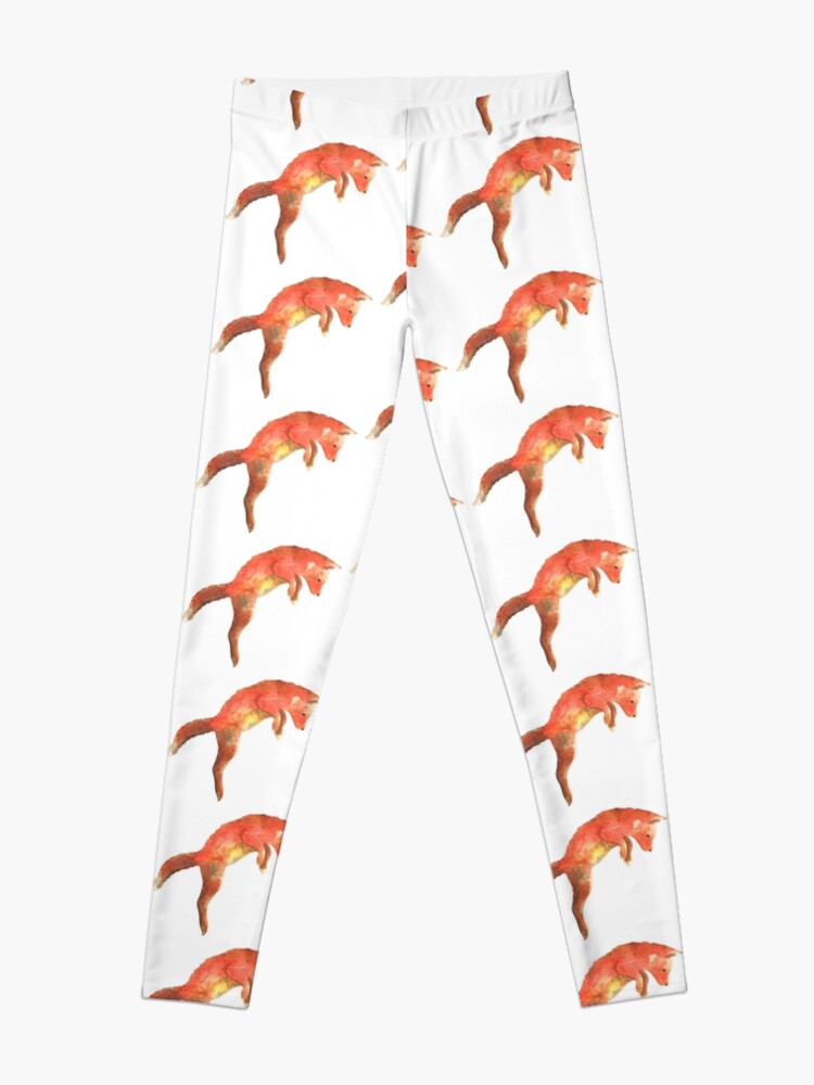 Fox Motif Leggings