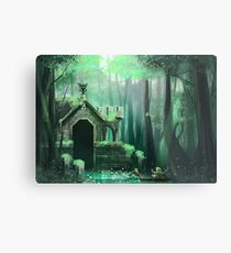 Swamp Temple Metal Print