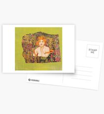 Eve In the Garden of Creation Postcards