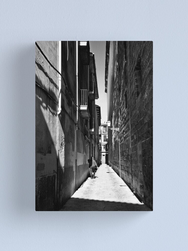 Alternate view of man in a red jumper Canvas Print