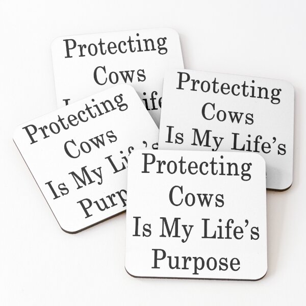 Item preview, Protecting Cows Is My Life's Purpose  designed and sold by supernova23.
