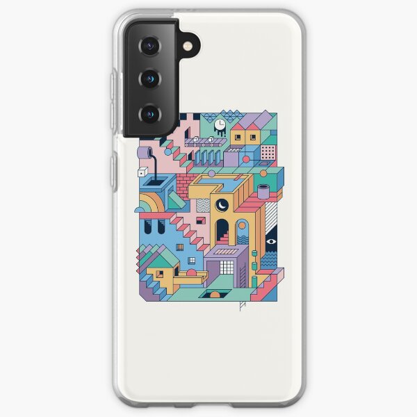 80's Escher Samsung Galaxy Soft Case