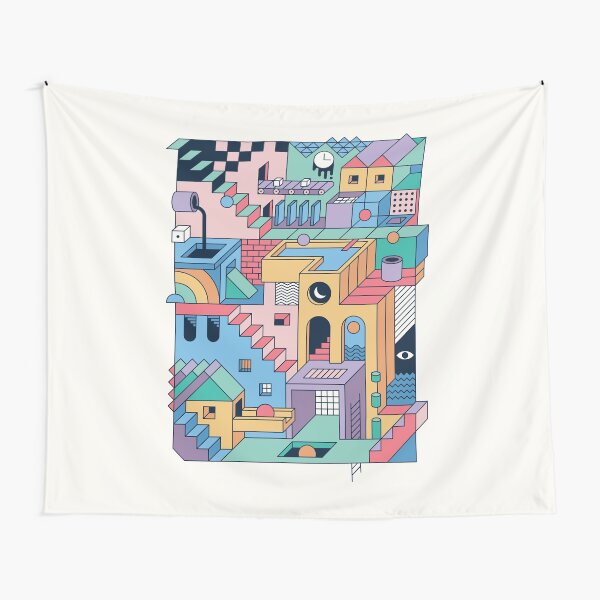 Item preview, 80's Escher designed and sold by thepapercrane.