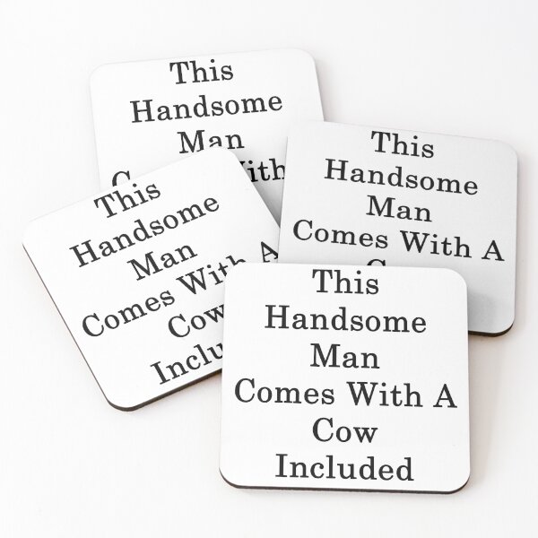 Item preview, This Handsome Man Comes With A Cow Included  designed and sold by supernova23.
