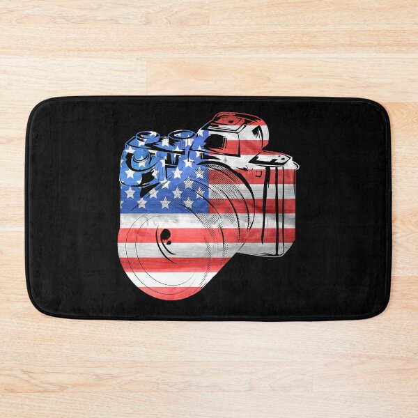 Item preview, American Flag Photographer Camara Patriotic Photography designed and sold by inkedtee.