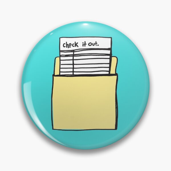 Check it Out Pin