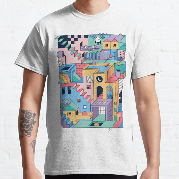 Escher des années 80 T-shirt classique