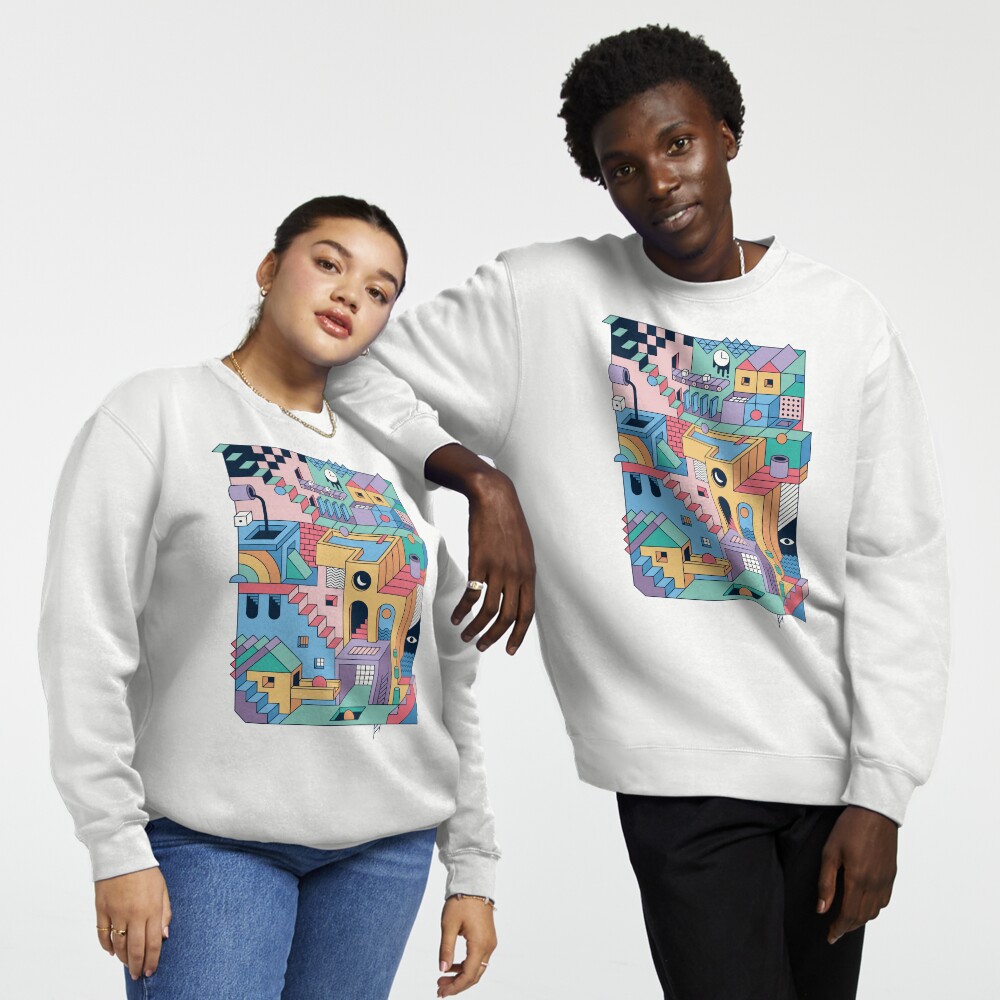 Item preview, Pullover Sweatshirt designed and sold by thepapercrane.