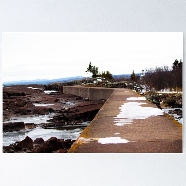 Grand Marais Lighthouse Poster