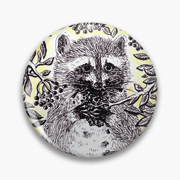 Item preview, racoon designed and sold by ellie _the_last.