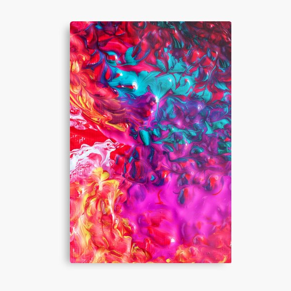 Item preview, Blue Purple Red Orange Abstract Paint Swirls designed and sold by allhistory.