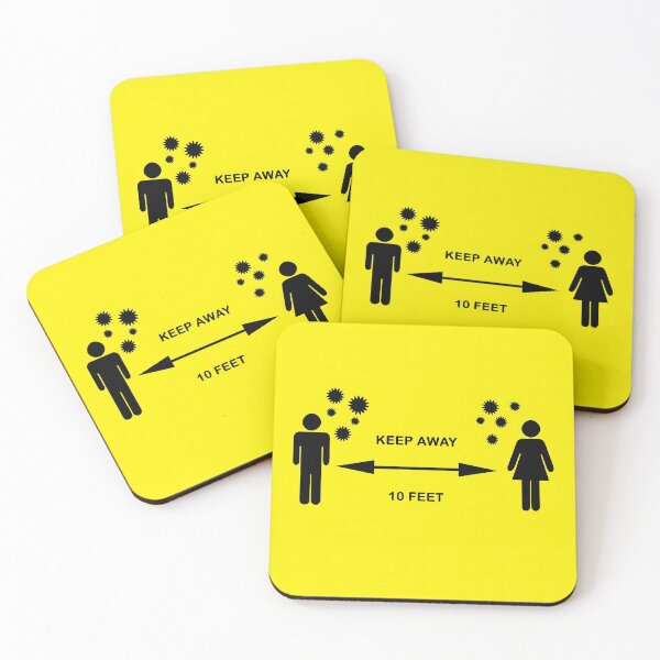 Item preview, Keep Away 10 Feet designed and sold by Elisabeth Lucas.