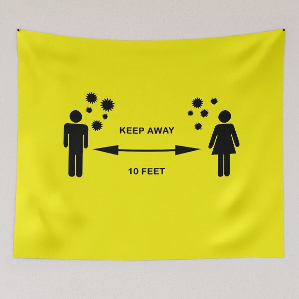 Item preview, Keep Away 10 Feet designed and sold by Elisabeth Lucas.