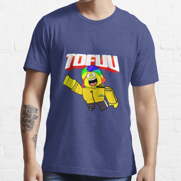 Flying Tofuu Character With Logo T Shirt By Tubers Redbubble - t shirt for tofuu roblox
