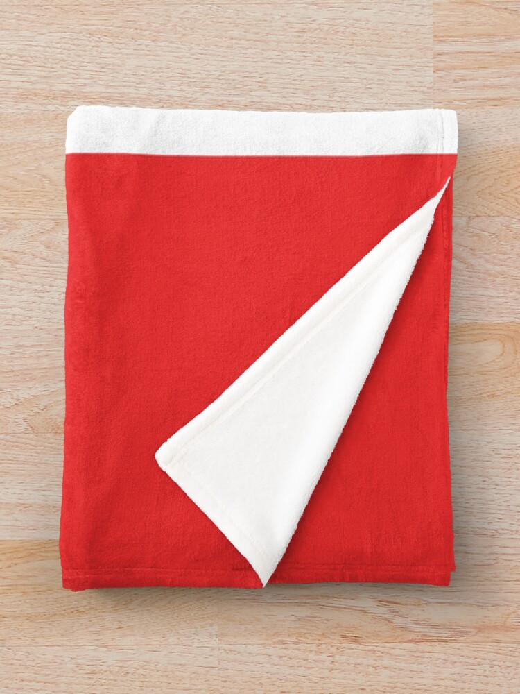 "Danish Flag" Throw Blanket by TeutonDesigns Redbubble