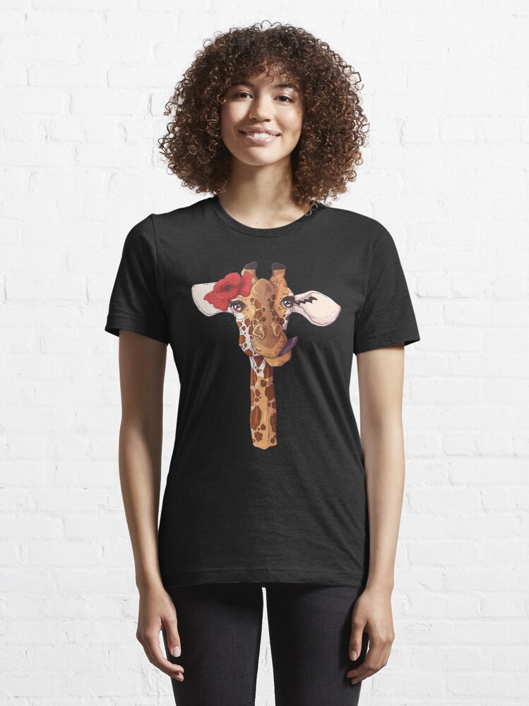 Giraffe Shirt Womens Giraffe T-shirt Cute Giraffe Shirt 