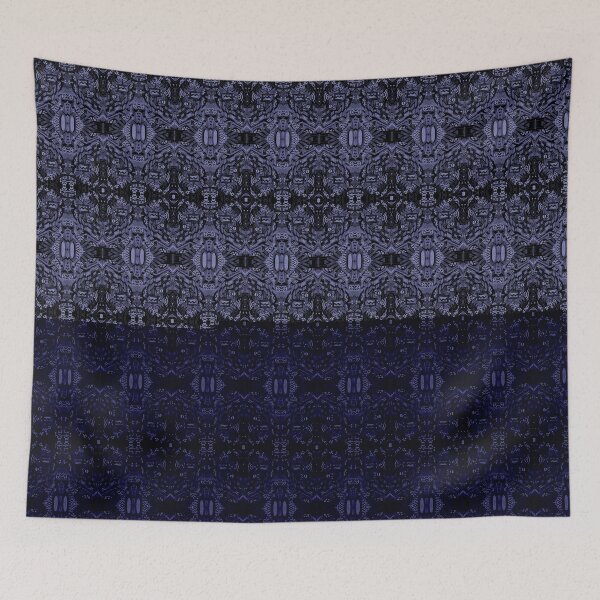 Item preview, Black and Blue Abstract  designed and sold by TeneseKeshi.