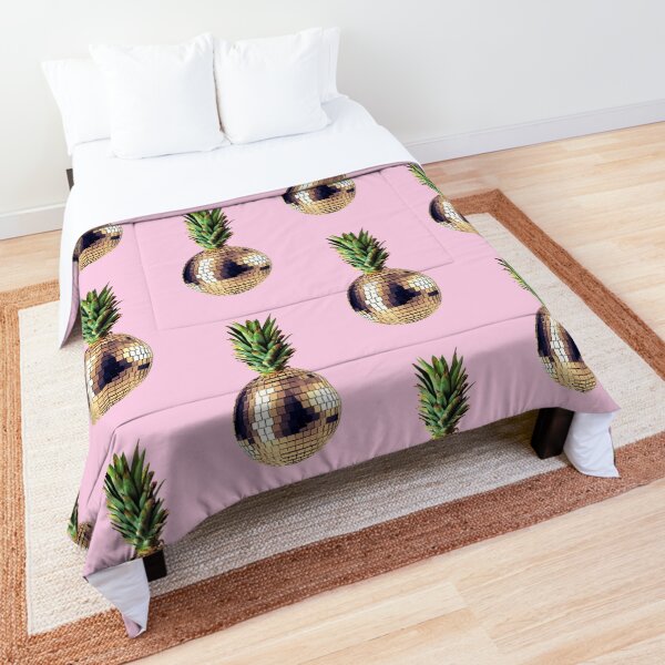 Ananas party (pineapple) pink version Comforter