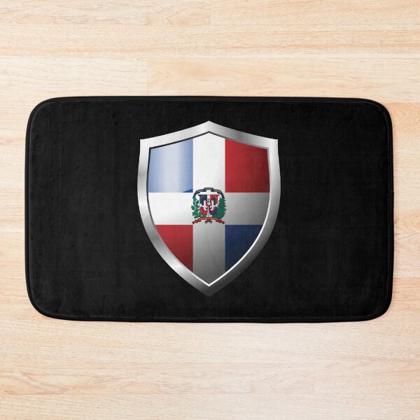 Item preview, Strong Dominican Republic Flag Shield Country designed and sold by HelloFromAja.