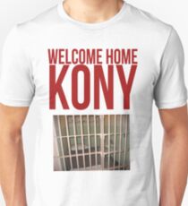 Kony T-Shirt - Kony 2012 "Welcome Home" Unisex T-Shirt