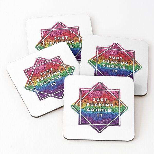 Item preview, Just fucking google it sticker designed and sold by EalainStudios.